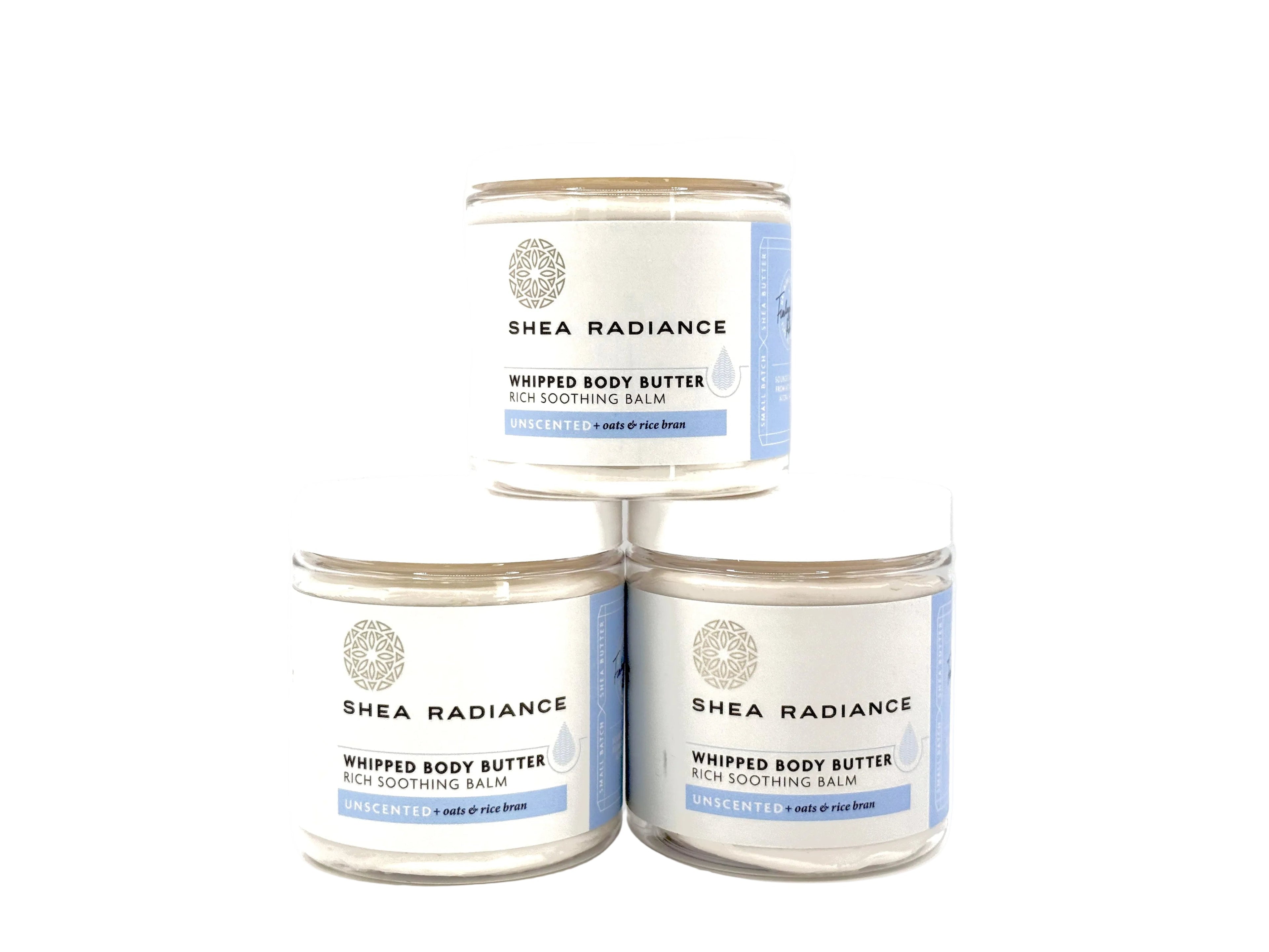 Whipped Shea Body Butter with Colloidal Oatmeal for Dry and Sensitive Skin